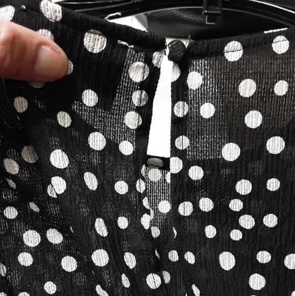 Retro Polka Dot Midi Dress Hayden LA sz S - Picture 5 of 7